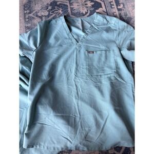 Figs Seafoam Blue XL top and L bottom Set